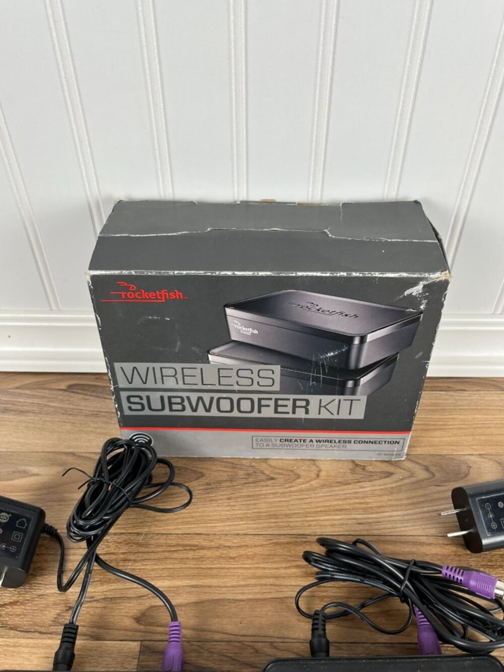 Rocketfish Wireless Subwoofer Sender/Receiver Kit Complete RF-WSW312 W/ Box - Picture 14 of 16